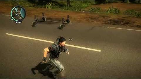 Just Cause 2 invisible car glitch