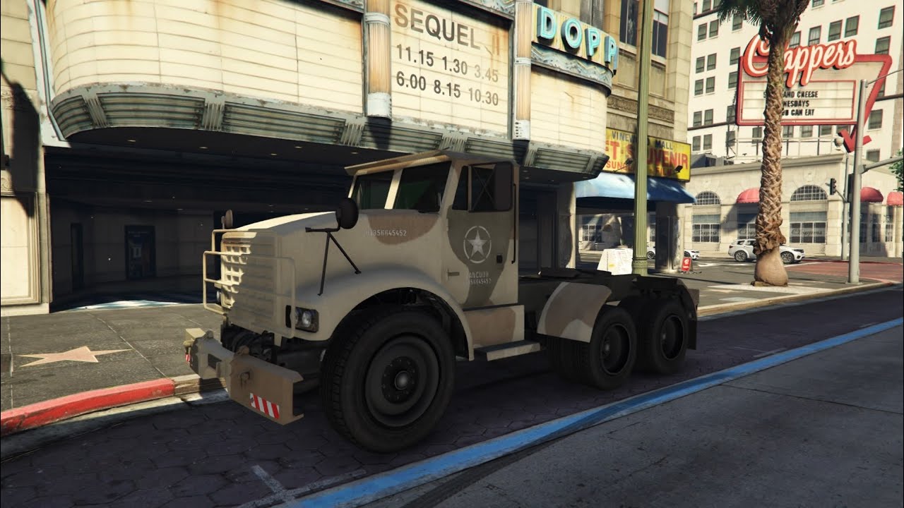 Gta online Barracks Semi (Arena War Tier 200)