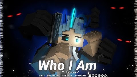 "Who I am" in memories || Minecraft Animation Prisma 3D || 100th video special || Video Music #fyp