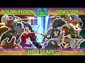 💥 BoldBuffoon vs GenisGod — Explosive Corner Pressure! | 2XKO Ranked (Ekko &amp; Ahri vs Yasuo &amp; Teemo)