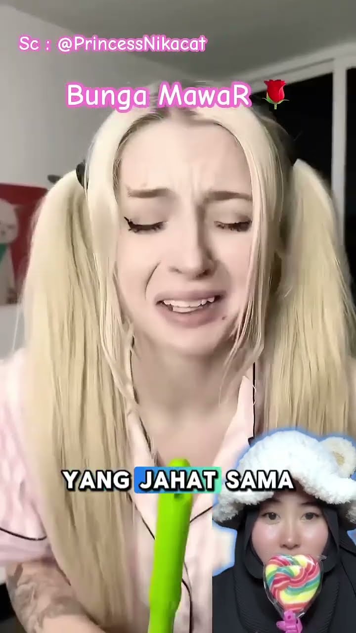 KUCING KITTY TAU APA ITU CINTA ⁉️ @PrincessNikacat #shorts #funny #dubbing