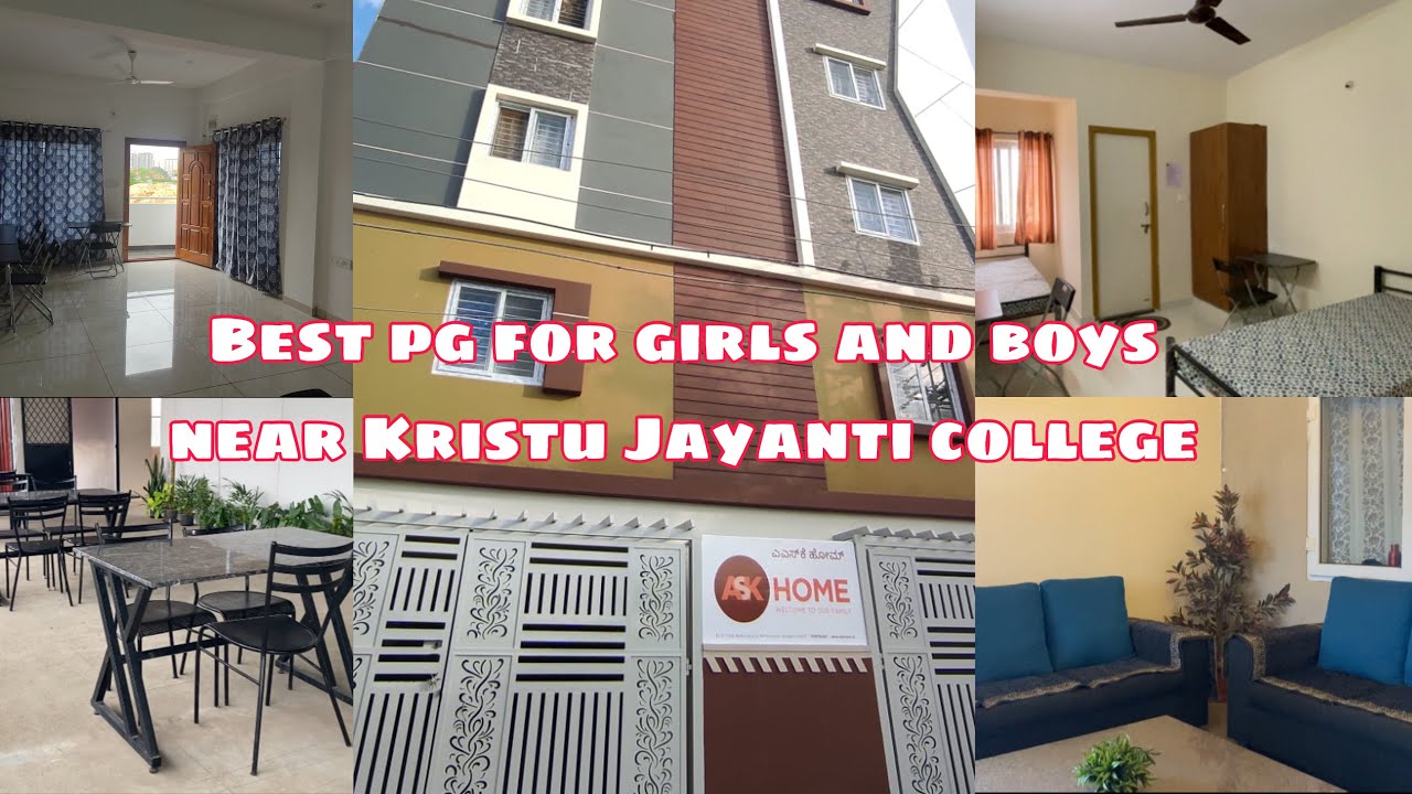 Best pg and apartment type PG for girls and boys near Kristu Jayanti college.