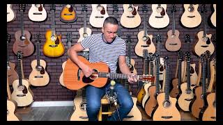 Santa Cruz Guitar Company -  OOO with Redwood over Mastergrade Cocobolo | 4k Video