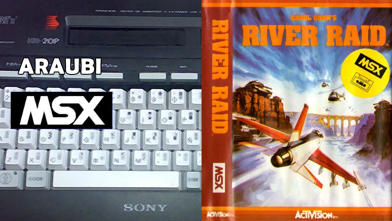 River Raid (Activision, 1984) MSX [796] Walkthrough Comentado