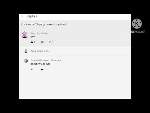 This girl keeps hating on me when I Say pooping in diapers is gross This girl keeps hating on me when I Say pooping in diapers is gross