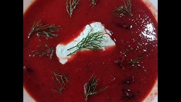 Divine Ukrainian Borscht - Beetroot Soup Recipe - украинский борщ