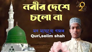নবীর দেশে চলো না || Qari Selim Shah || #islamic #gojol #aminuddin || #makkah #madina #sihab_chottur