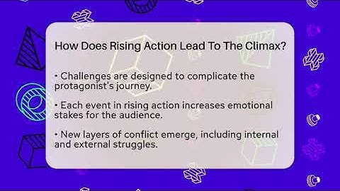 How Does Rising Action Lead To The Climax? - The Prose Path