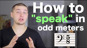 How to "speak" in odd time signatures