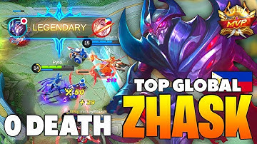 ZHASK HACK DAMAGE ASSASSIN HUNTER!! ZHASK NEW BUILD TERSAKIT 2022 TOP 1 GLOBAL | ZHASK MOBILE LEGEND