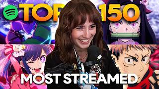 THIS WAS PEAK! 'Top 150 Most Listened Anime Songs Of All Time'