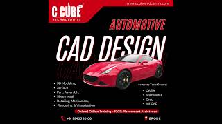 Automotive Product Design Course in Erode | AutoCAD, CATIA, SolidWorks, Creo, NX Training | 100% Job