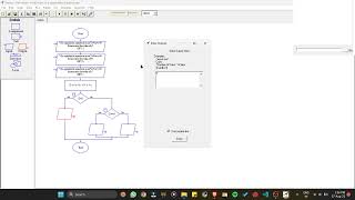Raptor flowchart-Computational thinking- To print the type of roots of a quadratic equation