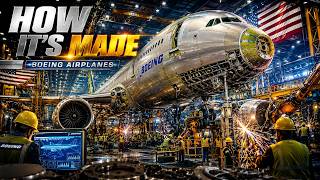 How America Builds Massive Airplanes in Mega Factories 🇺🇸✈️