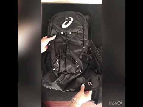MOCHILA ASICS LIGHTWEIGHT RUNNING BACKPACK - TRAIL RUNNING - YouTube