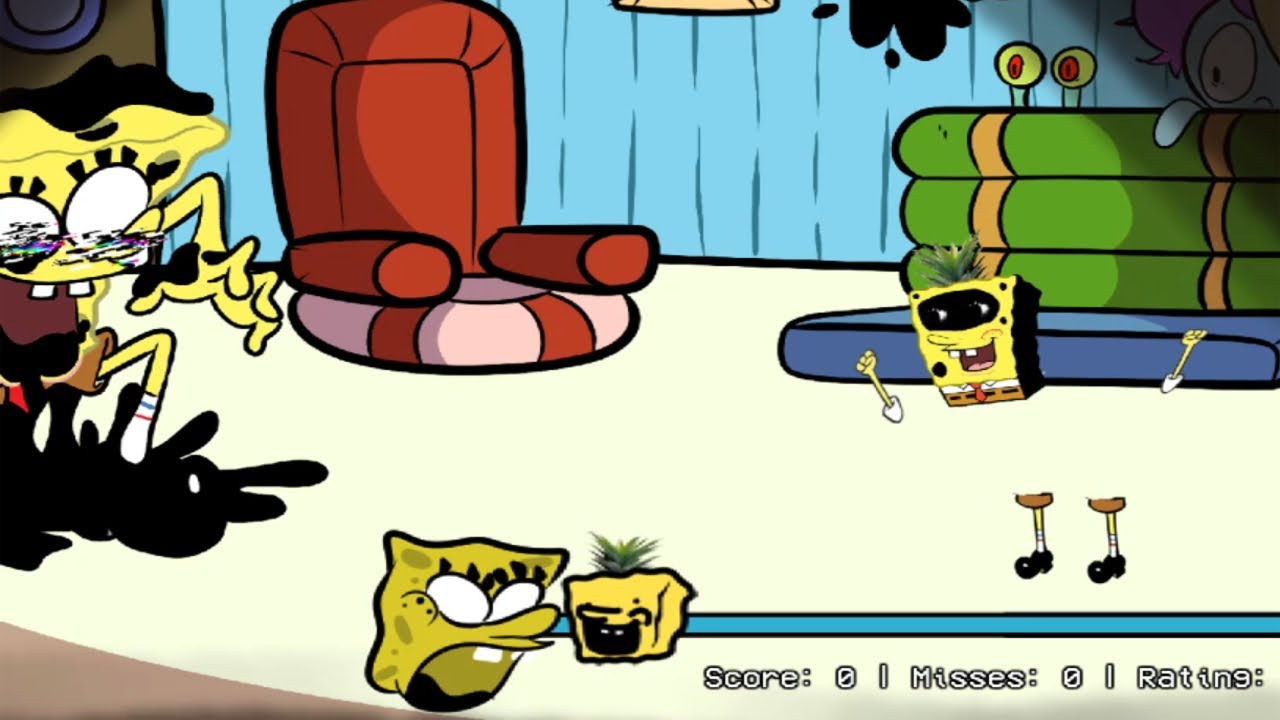 FNF Pibby Spongebob but vs Pineappled Sponge