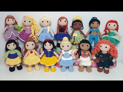 CORPO PADRÃO - COLEÇÃO PRINCESAS AMIGURUMI 