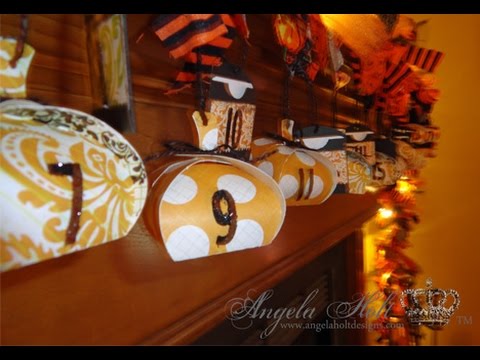 Halloween Countdown Calendar by Jamie Cripps card making ideas for christmas