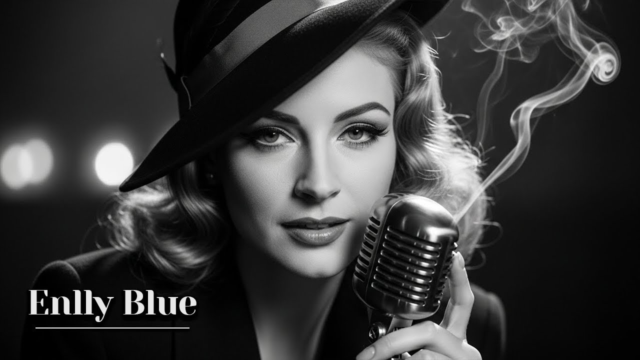 Enlly Blue - Slow Burn | Soul Blues Rhythm (Gritty 1950s Vibe, Classic Guitar & Snare Shuffle)