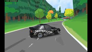 FR  Legends:Nissan 180SX Touge drift