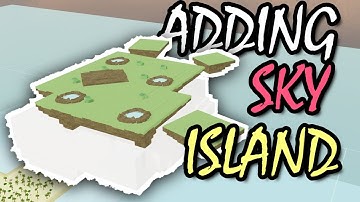 ADDING A SKY ISLAND To My Custom Map (Jujutsu Shenanigans)
