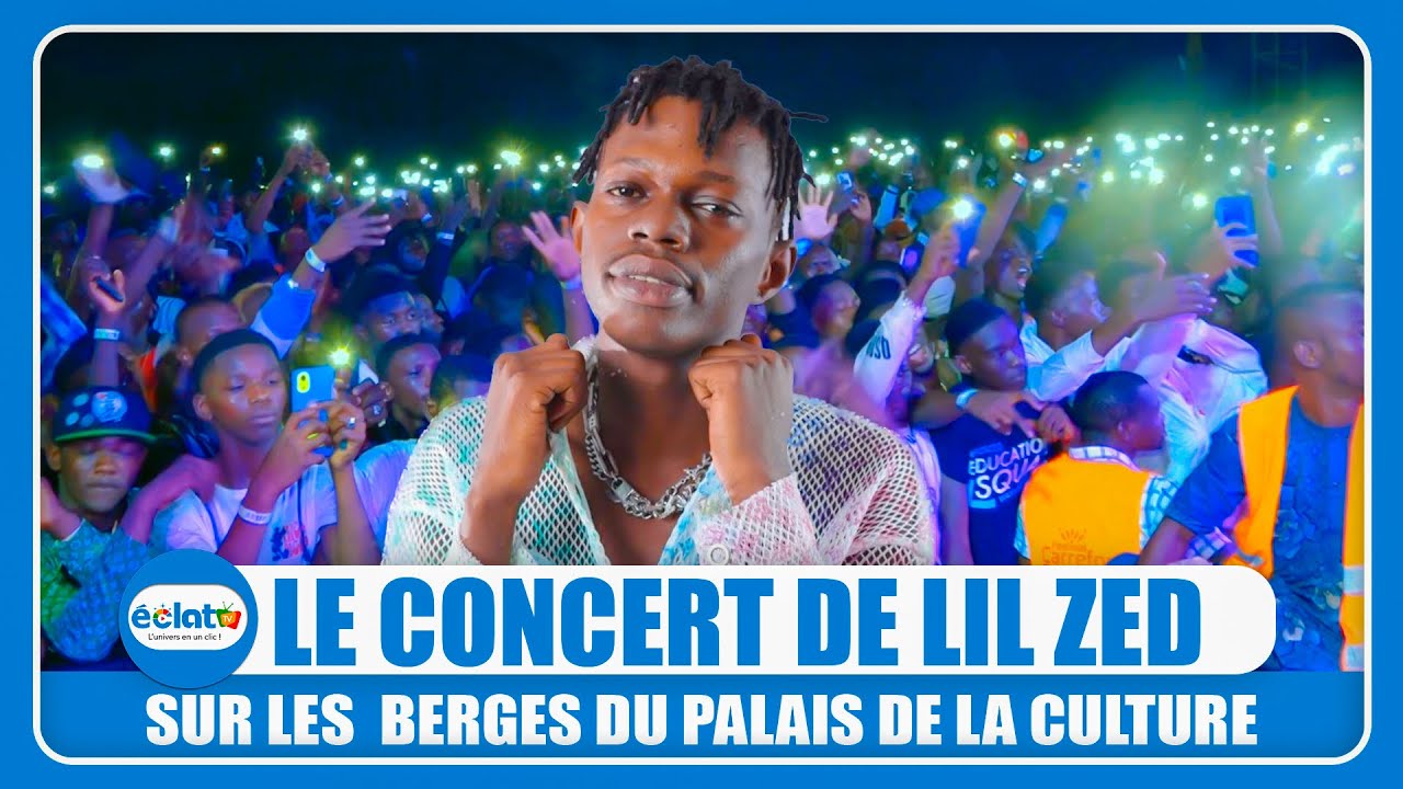 LE CONCERT DE LIL ZED SUR LES BERGES DU PALAIS DE LA CULTURE.