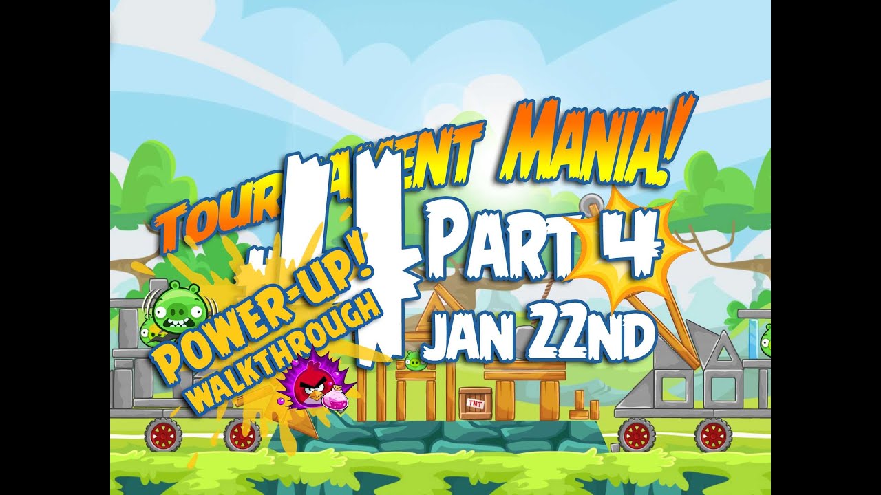 Angry Birds Friends Tournament Mania 4 Level 4 Week 192 Power Up Highscore Walkthrough