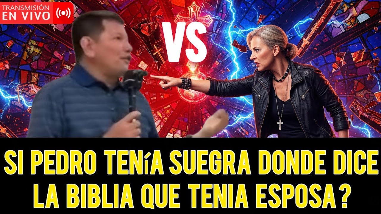 ✝️ SACERDOTE LUIS TORO CONTRA LA PARED: ¡¿PEDRO ERA CASADO?! MUJER DESTRIPARÁ LA VERDAD BÍBLICA 💔