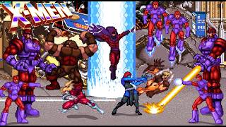 X-Men Arcade Remake - Playing as Villains - Longplay/Playthrough - 1CC
