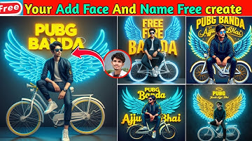 Create 3D Ai FREE FIRE & PUBG Name Images | Bing ai viral editing | Bing image creator tutorial FREE