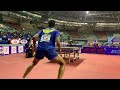 Sharath kamal vs akash pal  table tennis  national ranking game  surat