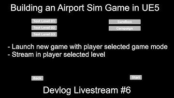Building an Airport Sim Game in Unreal Engine 5 with C++ | Devlog Livestream #6
