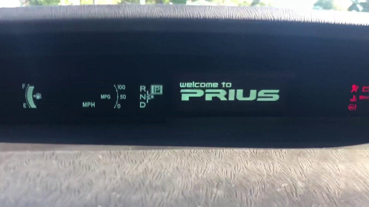 2012 Toyota Prius - Maintenance reset procedure - YouTube
