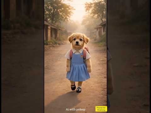 Brother’s Sacrifice for Sister 🏫 | Heart-Touching Puppy Story #voiceacting #ai #puppy #rio #aivideo