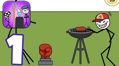 Thief Puzzle - Gameplay Walkthrough Part 1 - All Levels 1-34 (iOS,Android)