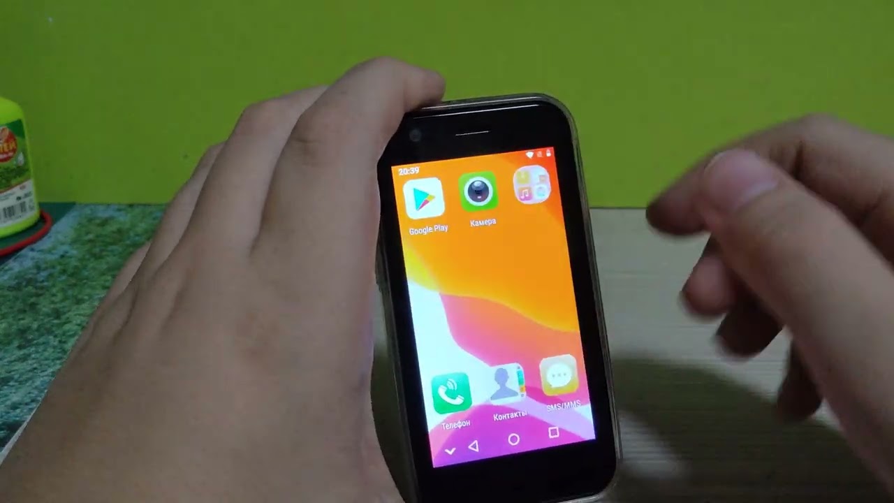 Мини телефон p70 pro max mini сим лоток 2+1 