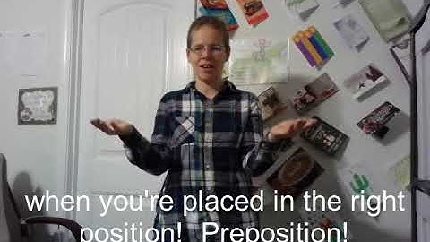 CC Preposition Song with Motions: Cycle 1 Grammar Weeks 1-13