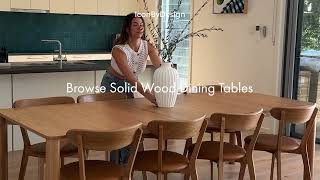 IconByDesign | Solid Wood Dining Room Furniture