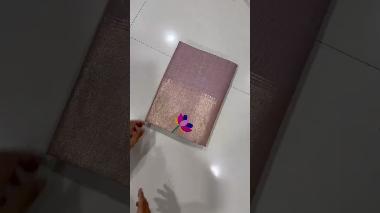 Soft Muga Cotton Swan Paithani Saree