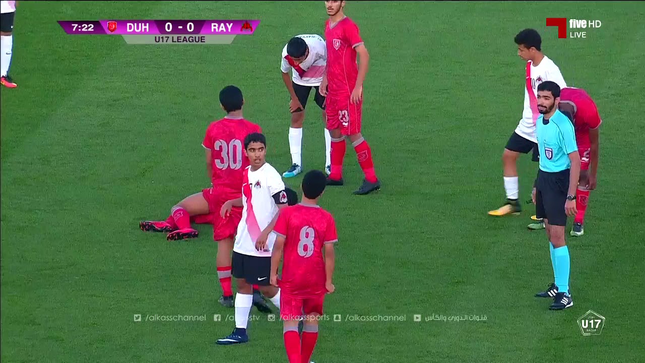 ‫مباراة : الدحيل 2 - 2 الريان دوري الناشئين‬‎ - YouTube