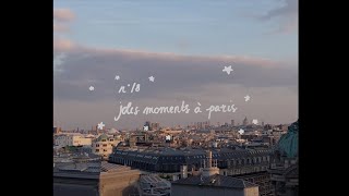 Jolis moments à Paris