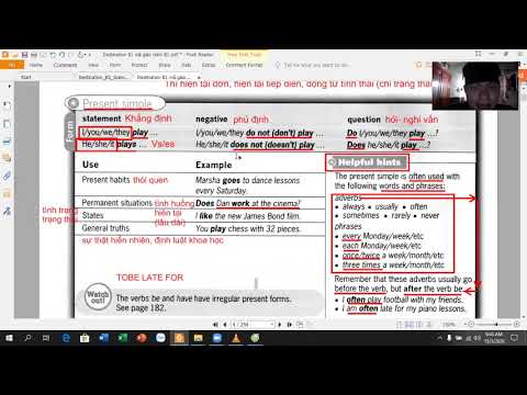 Video DESTINATION B1 GRAMMAR UNIT 1 - youtube