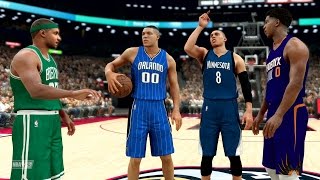 NBA 2K17 My Career  Slam Dunk Contest vs LaVine and Gordon! PS4 Pro 4K