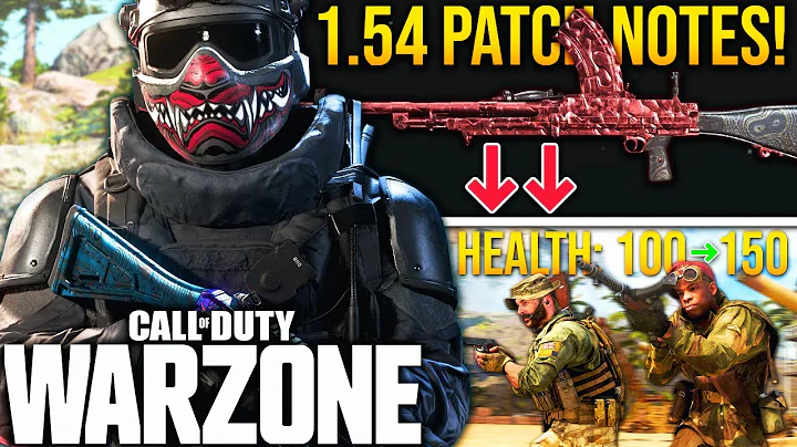 WARZONE: Surprise 1.54 Update PATCH NOTES! (Bren Nerf, Health Changes & More)