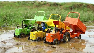 Mini Harvester Paddy Rice Cutting And Mt Tractor Rice Loading Mini Tractor Cs Toy