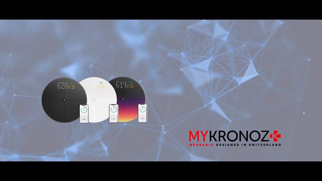 Balance connectée wifi MyKronoz