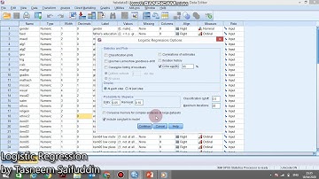 Logistic Regression By Tasneem Saifuddin
