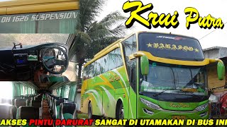 Review Singkat Bus Krui Putra Tujuan Bengkulu - Jakarta Bus Yang Ramah Di Dompet