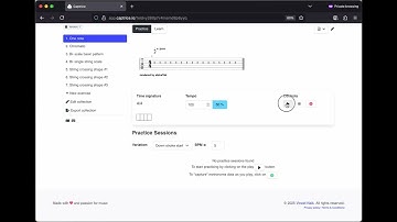 Captrice Demo - A deliberate practice app for guitar players who want to level up