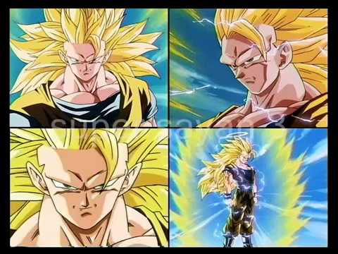 l'évolution de sangoku - YouTube